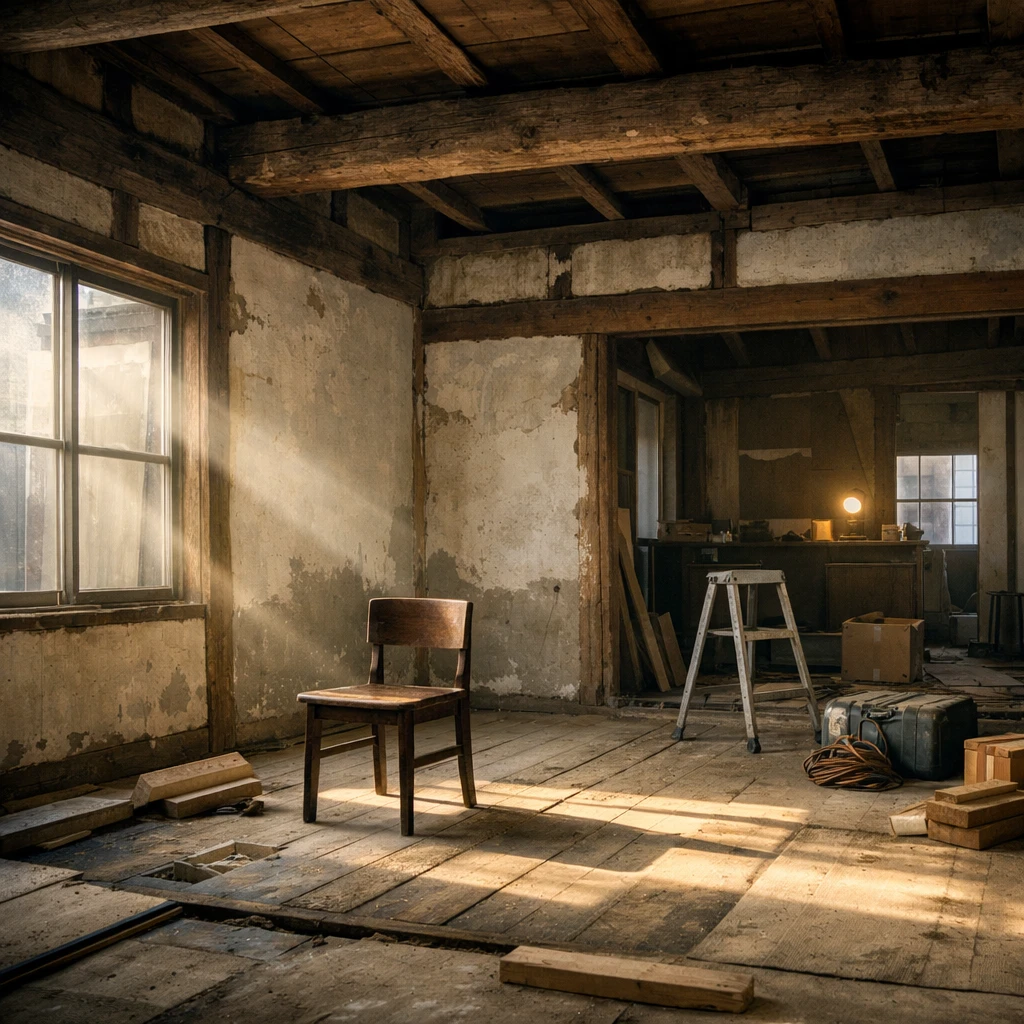 FreedomBuild不動産の空き家再生と物件探しを伝える住宅外観イメージ